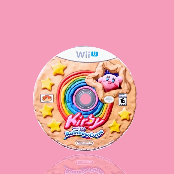 Kirby and the Rainbow Curse Wii U Disc Only - Picture 2 of 5